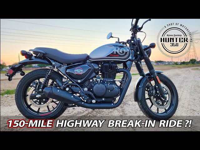 2023 Royal Enfield Hunter 350 // USA Owner's First (150-mile) Ride Review