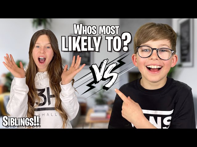 #Short WHO'S MOST LIKELY TO? LILLY VS RALPH