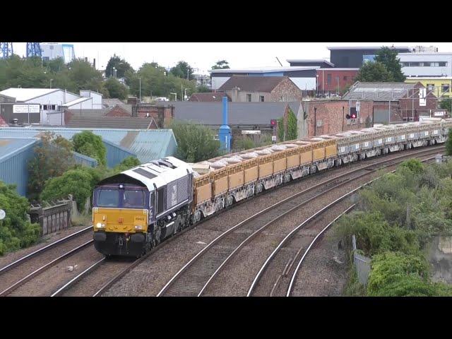 Freight haulage around Teesside with some of the last surviving motive power.