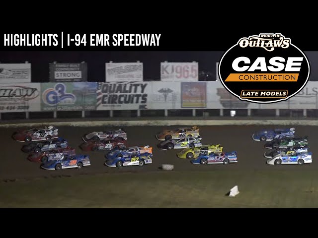 World of Outlaws CASE Late Models | I-94 EMR Speedway | July 1st | HIGHLIGHTS