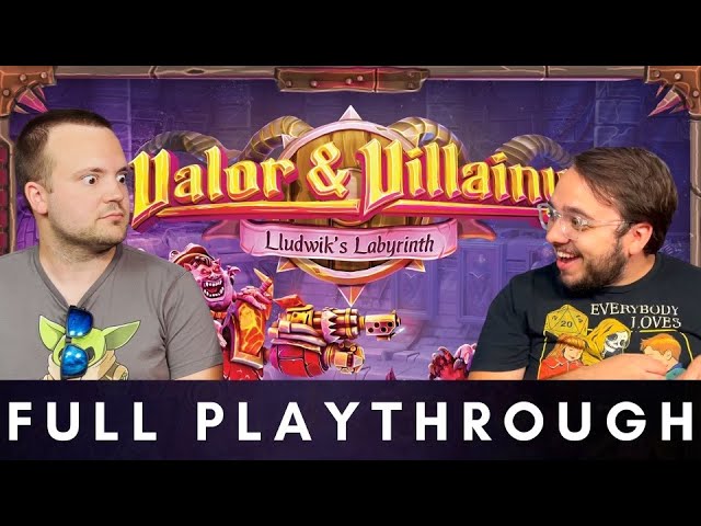 Valor & Villainy: Lludwik's Labyrinth Kickstarter Preview - Don't Miss Out On This!
