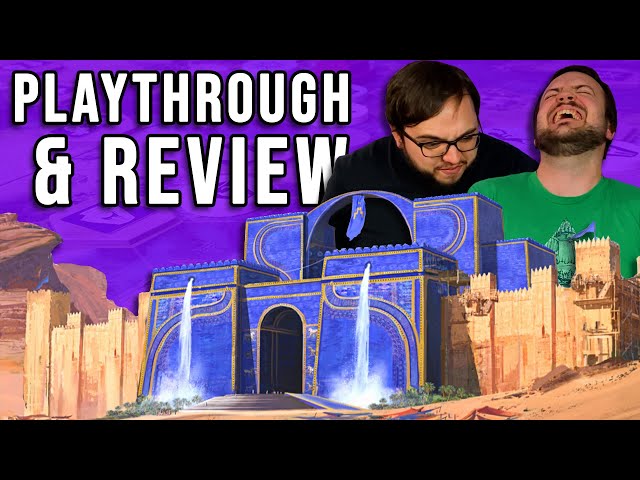Playthrough and Review of Babylonia - Reiner Knizia’s Best?!