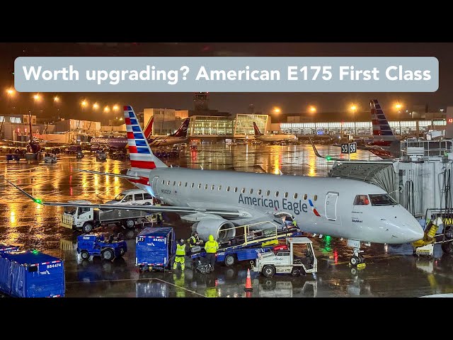 TRIP REPORT | American Eagle (First Class) | Los Angeles to Seattle | Embraer E175