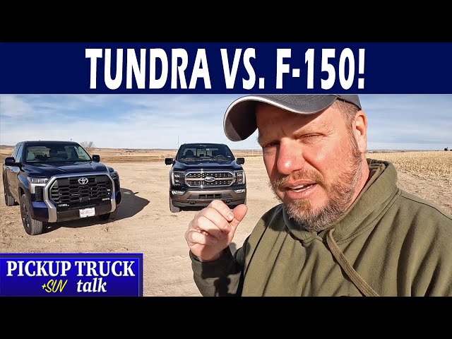 Truck Comparison! 2022 Toyota Tundra vs. 2021 Ford F-150