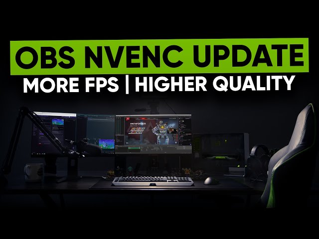 OBS New NVENC Encoding Explained, Twitch Integration & MORE!