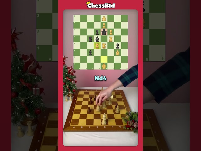 Christmas Tree Chess Puzzle 🎄🧩