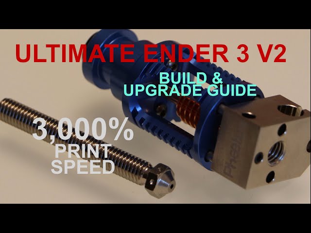 Ender 3000 - Print Dangerously and 32X Faster!