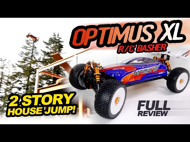 TWO STORY HOUSE JUMP - OPTIMUS XL - BASHER REVIEW