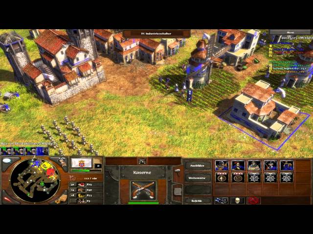 Age of Empires III Multiplayer Gameplay - 3vs3 mit Portugal - Cooper und SyronEx [Deutsch/HD]