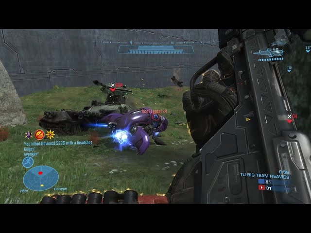 Halo Reach Multiplayer - Big Team Battle Gameplay