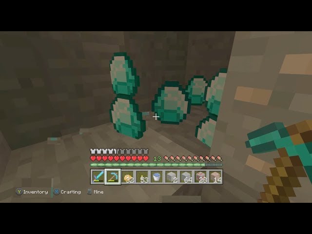 Minecraft Xbox One Survival Episode 19 - Diamonds