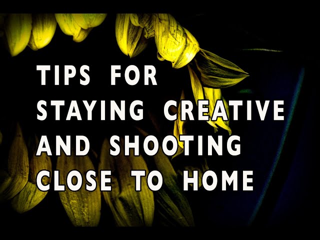 Tips for Staying Creative and Shooting Close to Home