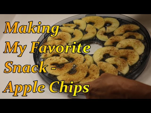 Making My Favorite Snack - Apple Chips
