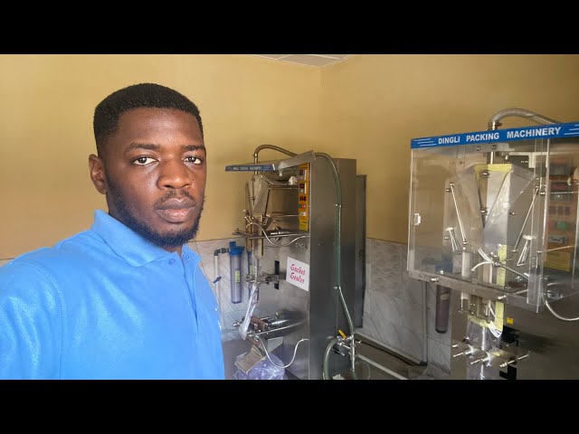 Two pure water machines for pure water factory business in Nigeria