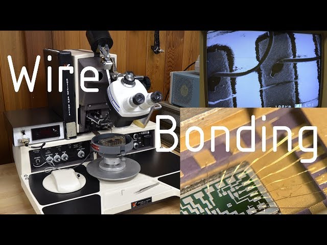 Wire Bonding Basics - Manual Wedge Bonding ICs