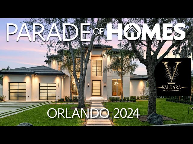 Parade of Homes Orlando 2024 "The Veerena" By Valdara Custom Homes