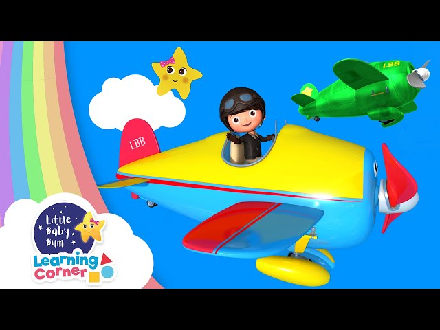 Learn All Colors Of Planes Song For Kids | Learning Videos For Kids | Homeschool Cartoons