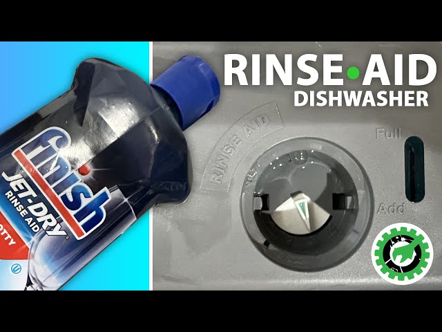 Dishwasher Rinse Aid - How to add rinse aid to a dishwasher
