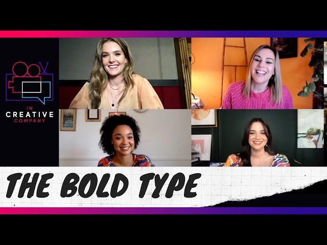 The Bold Type with actors Katie Stevens, Aisha Dee and Meghann Fahy