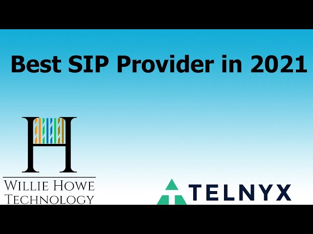 Who's the best SIP provider in 2021? In our opinion -- It's Telnyx!