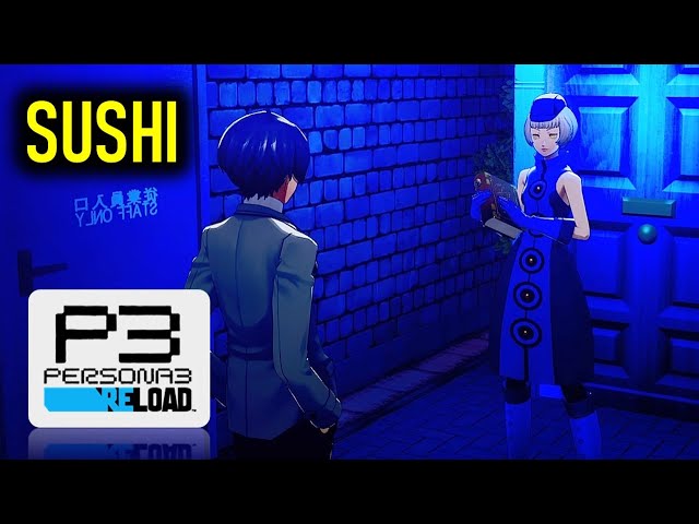 How to get Sushi (Elizabeth's Request 74) | Persona 3 Reload