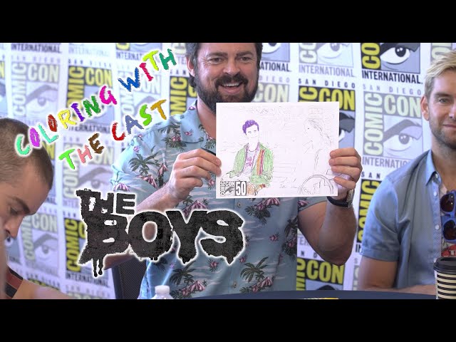 Coloring with the Cast - S1.E1 - Amazon's The Boys