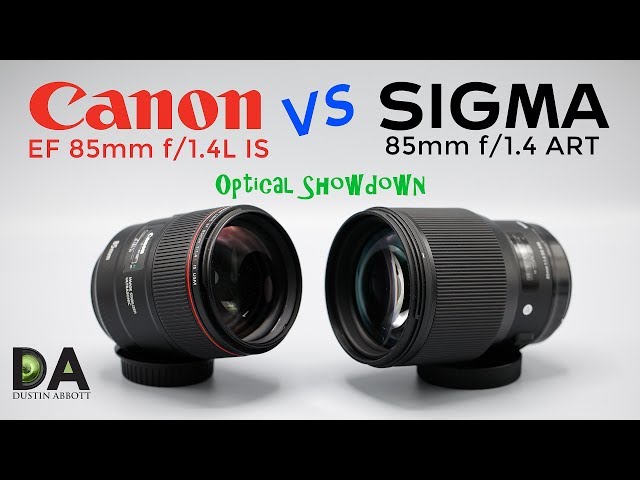 Canon 85mm f/1.4L IS vs Sigma 85mm f/1.4 ART | 4K