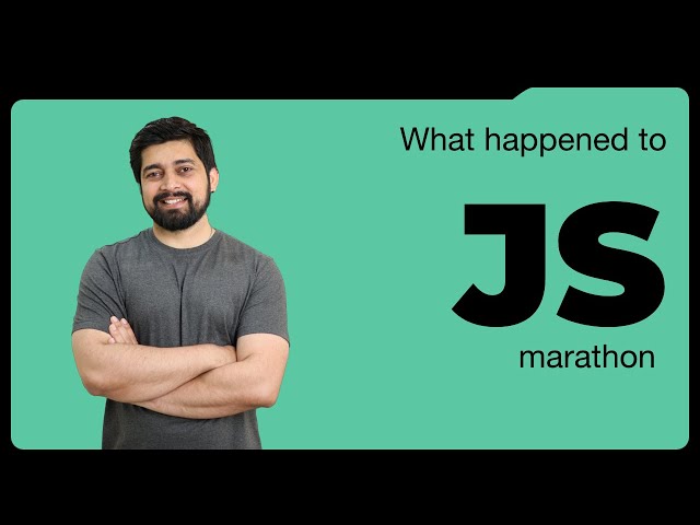Update to Javascript marathon