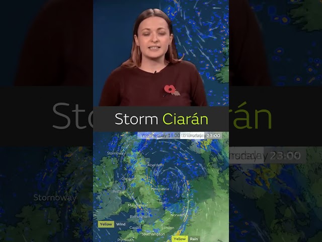 Storm Ciarán - Met Office Weather Forecast