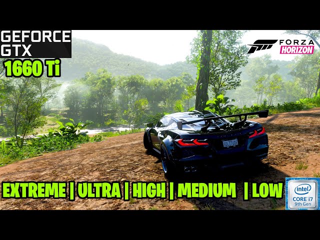Forza Horizon 5 | All Graphics Settings | GTX 1660 Ti 6GB + i7 9750H | Helios 300