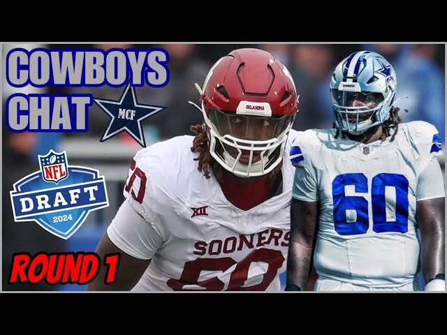 #COWBOYS CHAT ✭ 2024 #NFL #DRAFT: 1ST ROUND PICK 🔥 Dallas Selects OT TYLER GUYTON After Trading Back