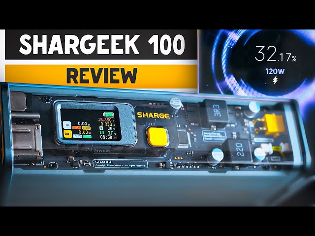 How FAST do Smartphones Charge? The Shargeek 100 Power Bank Can Show!