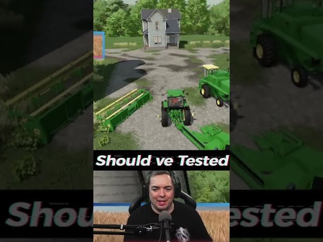 Should Really Test Mods Before Using Them in Farming Simulator 22 #shorts