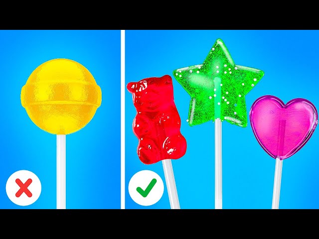 AWESOME FOOD HACKS AND TRICKS || Cool Kitchen Ideas! Secret Snacks and Candies by 123 GO Like!