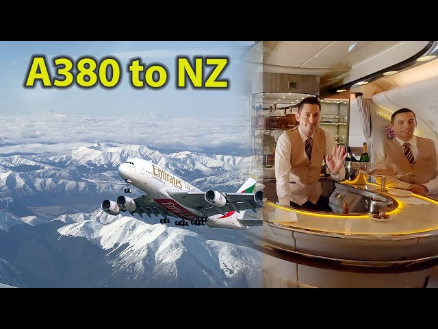 The best way to travel to New Zealand | Emirates A380 Business Class