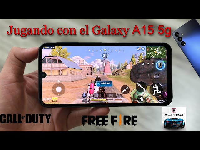 Jugando con el Galaxy A15 5g │ Call of duty, free fire y más...