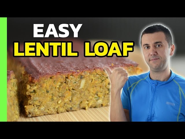 Easy Lentil Loaf (with Quick BBQ Sauce)