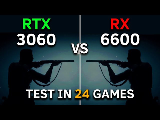 RX 6600 vs RTX 3060 | Test In 24 Games at 1080p | 2023