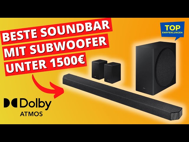 Beste Soundbar mit Subwoofer unter 1500 Euro - Samsung HW-Q950A 11.1.4ch