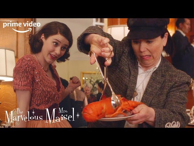 Susie's Lobster Feast | The Marvelous Mrs. Maisel | Prime Video