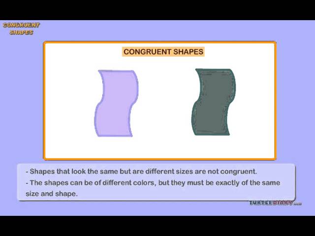 Congruent Shapes *Explained* Math for Kids