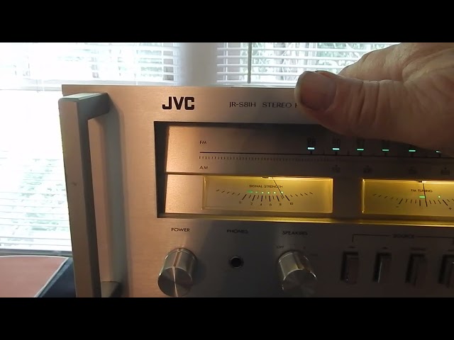 JVC JR-S81H Stereo Receiver- Ebay Listing