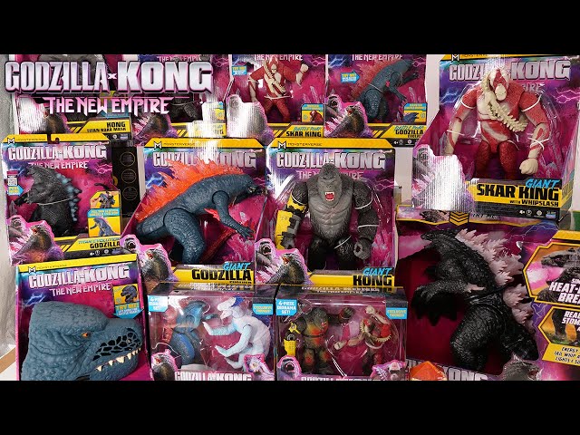 Unboxing EVERY Godzilla X Kong Toy (The New Empire Merch) Part 2