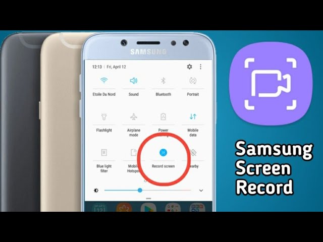 Samsung Screen Recorder!