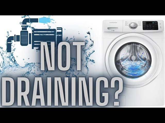 Fix Samsung Washer Draining Problem: Pump Replacement Guide Tutorial