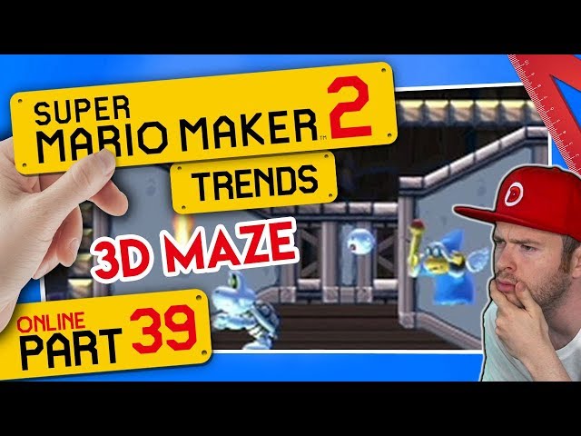 SUPER MARIO MAKER 2 ONLINE 👷 #39: Verblüffendes 3D Maze House & xxNNiixx Trend-Flex
