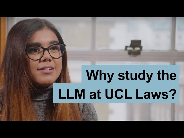 Why UCL Faculty of Laws is a great place for your Master of Laws LLM degree
