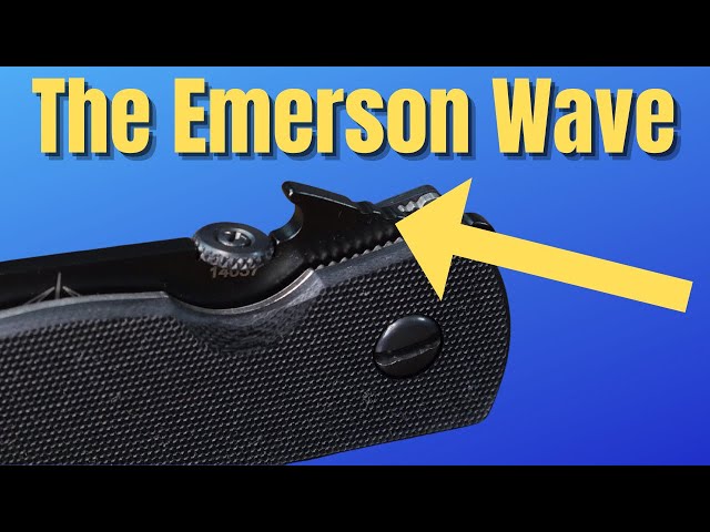Why YOU Should Carry an Emerson WAVE!