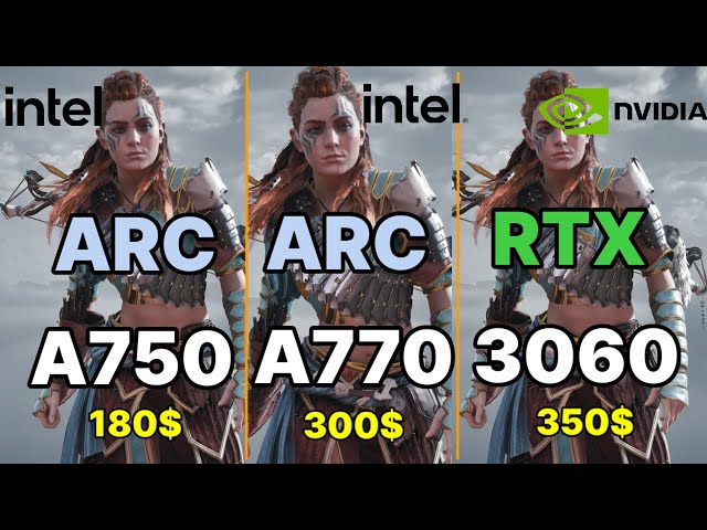 Intel Arc a750 Vs a580 vs Intel Arc a770 Vs Rx 6600XT vs RTX 3050 Vs RX 6600 vs GTX 1660 Vs  6500XT