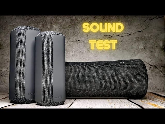 Sound Test và so sánh 2 loa Sony SRS-XE200 vs SRS-XE300